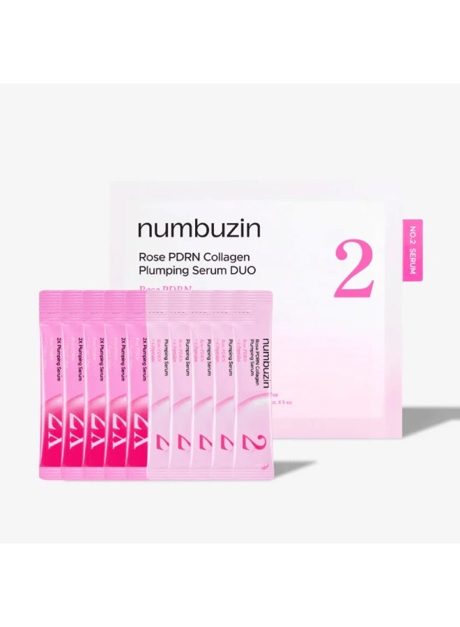 numbuzin سيروم مزدوج لرفع الكولاجين رقم 2 من روز بوردن - Image 1