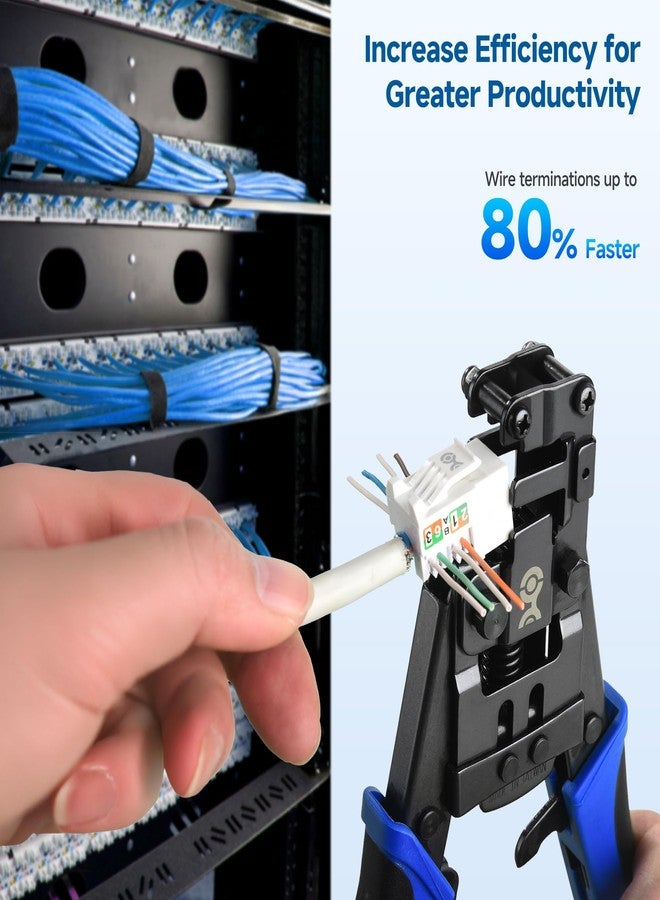 Cable Matters Rapid-Install Crimp Tool for Cable Matters Rapid-Install Cat6 Keystone Jacks with Model 180070 (Not compatible with Model 180005 Series Keystones) - Image 4