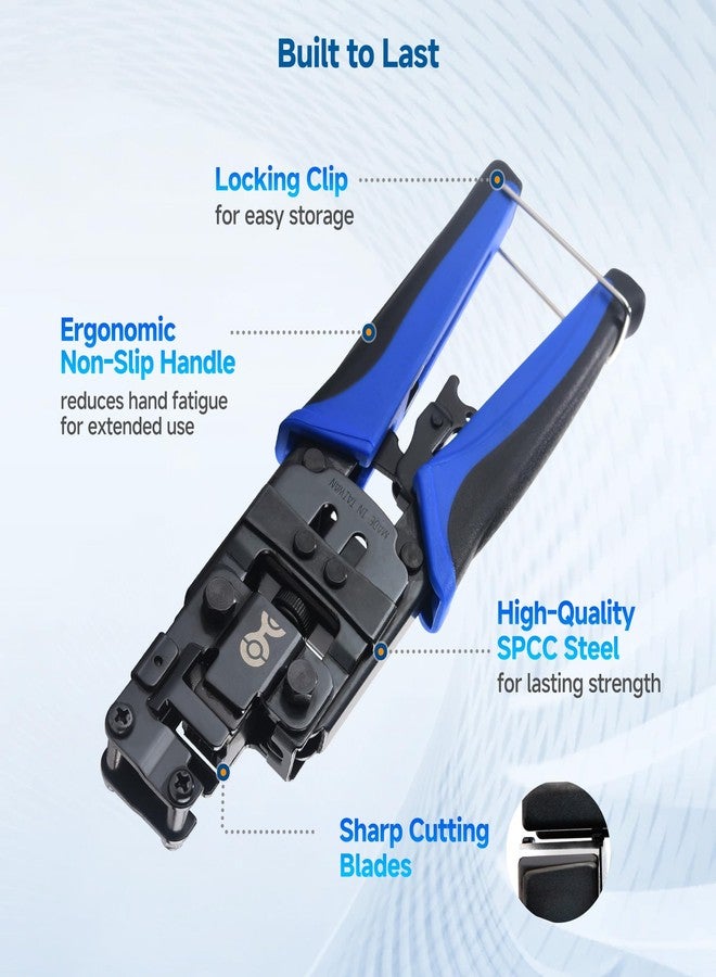 Cable Matters Rapid-Install Crimp Tool for Cable Matters Rapid-Install Cat6 Keystone Jacks with Model 180070 (Not compatible with Model 180005 Series Keystones) - Image 5