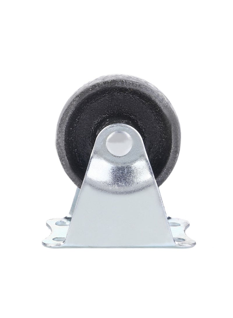 BMB tools 2-Piece 3inch Steel Caster - Rigid - Plate - Image 2