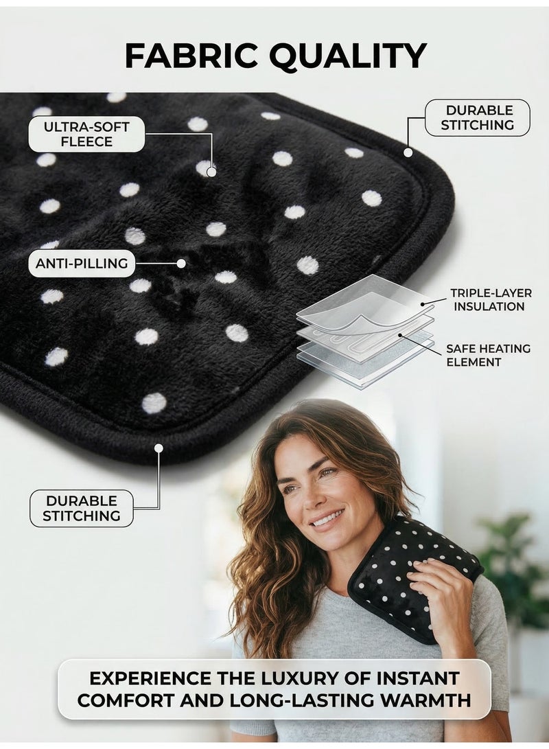 Cloudlyn Rechargeable Hot Water Bag For Pain Relief  Black - Image 5