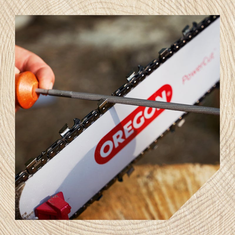 Oregon 5/32" (4.0 mm) Professional Chainsaw Chain Sharpening Round Files to Sharpen 1/4", 3/8" Low Profile Saw Chains, 12 Pack (70504) - Image 3