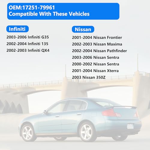 keriolee Gas Cap 1725179961 Compatible with 20002006 Nissan Sentra20012004 Nissan Xterra Frontier 20022003 Maxim 2003 350Z20022004 Pathfinder Fuel Cap for Infiniti G35 I35 QX4 Fuel Tank Cap - Image 3