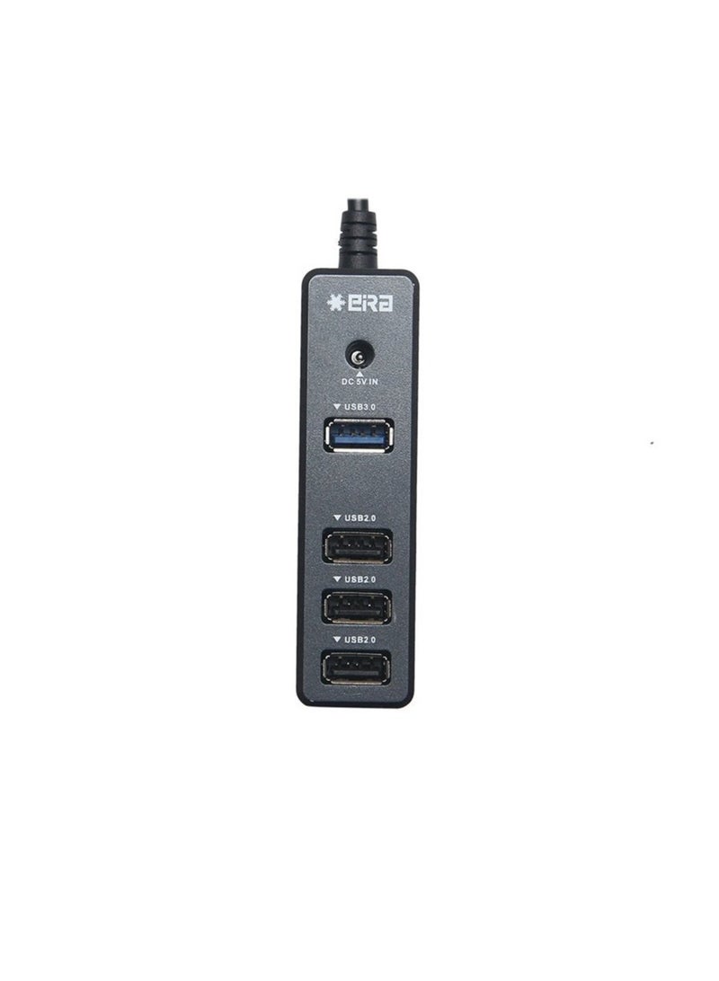 High-Speed Type-A USB 2.0 Combo HUB with 4 Dedicated Slots (1 Upstream and 4 Downstream USB Ports) with Support up to 2TB HDD - Image 2