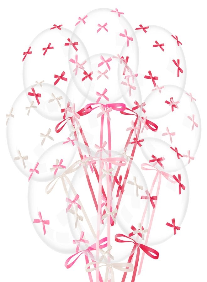 BkeeCten Transparent Latex Balloons Bulk - 20 Set 16 Inch Latex Transparent Balloons Pack Baby Shower Wedding Anniversary Gender Reveal Birthday Party Decorations Supplies Decor Photo Booth Backdrop - Image 1