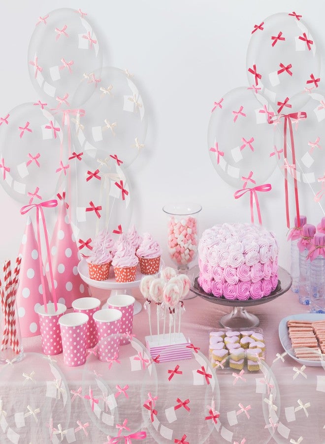 BkeeCten Transparent Latex Balloons Bulk - 20 Set 16 Inch Latex Transparent Balloons Pack Baby Shower Wedding Anniversary Gender Reveal Birthday Party Decorations Supplies Decor Photo Booth Backdrop - Image 4