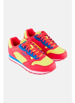 FILA Women Cress Color Block  Lace Up Outdoor Shoes, Multicolor  - Image 1