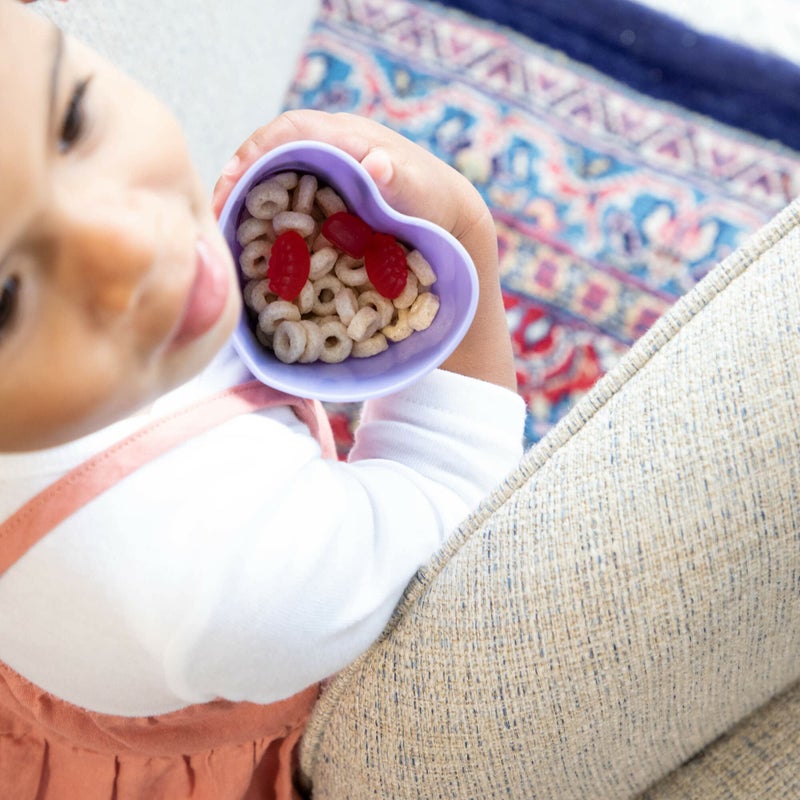 The First Years Heart Shaped Toddler Cups - Training Toddler Cups for Snacks and Drinks - Toddler Easter Basket Stuffers - Heart Shaped Baby Training Cup - 6 Oz - 5 Count - Image 5