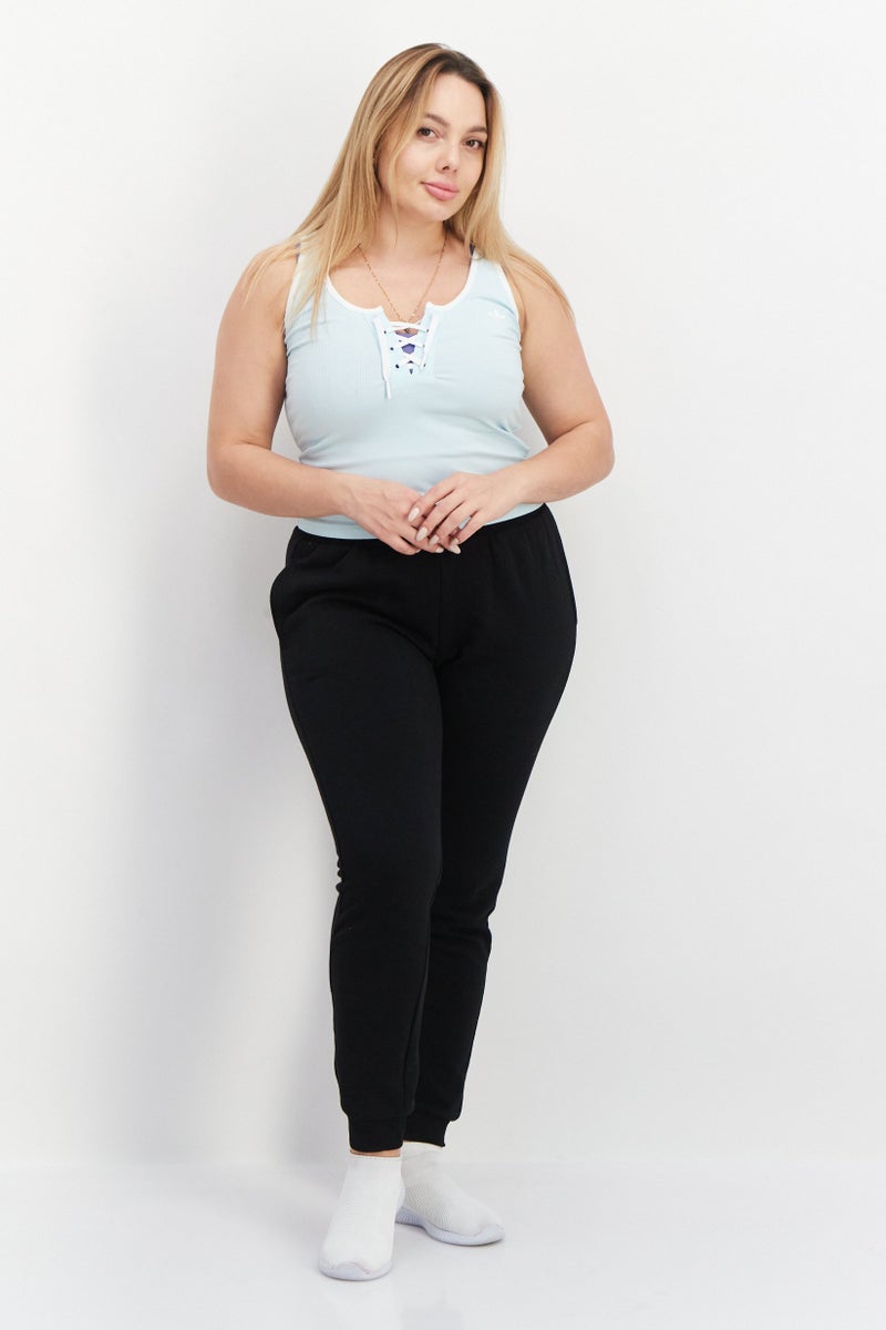 Adidas تي شيرت تدريب بلا أكمام للنساء، أزرق - Image 4