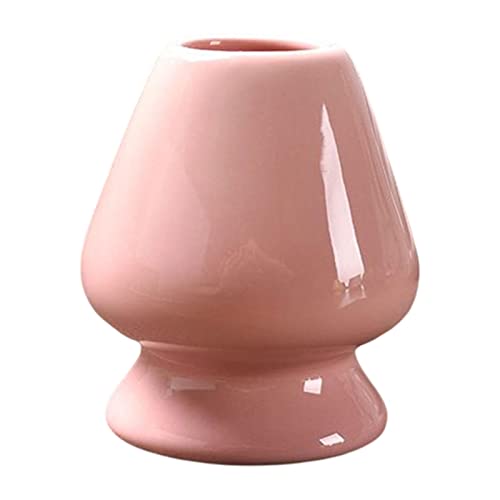 CALANDIS® Traditional Matcha Whisk Stand Teaware Tea Ceremony Chasen Stand for Home Pink | 1 Matcha Whisk Holder - Image 1