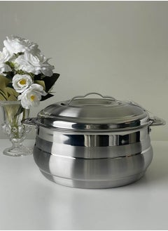 Badraig Set of 3 Stainless Steel Hotpot Silver  - Image 3