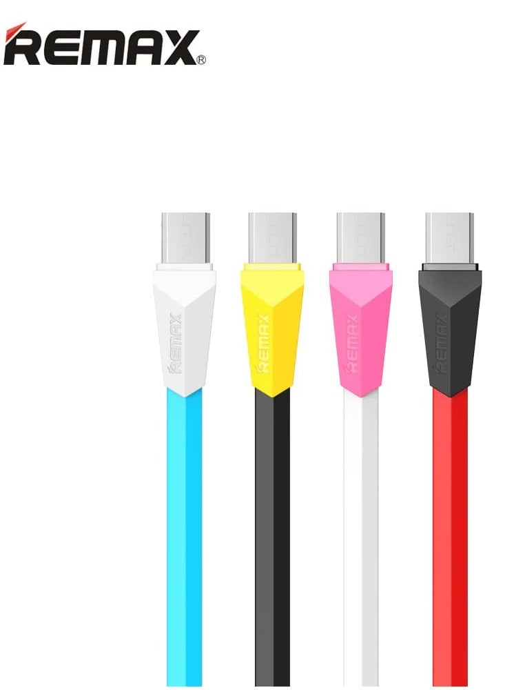 ريماكس كابل بيانات سلسلة Alien كابل Micro-USB لشحن الهاتف المحمول كابل بيانات متين يعمل بنظام Android بطول 1 متر RC-030m، أصفر - Image 2