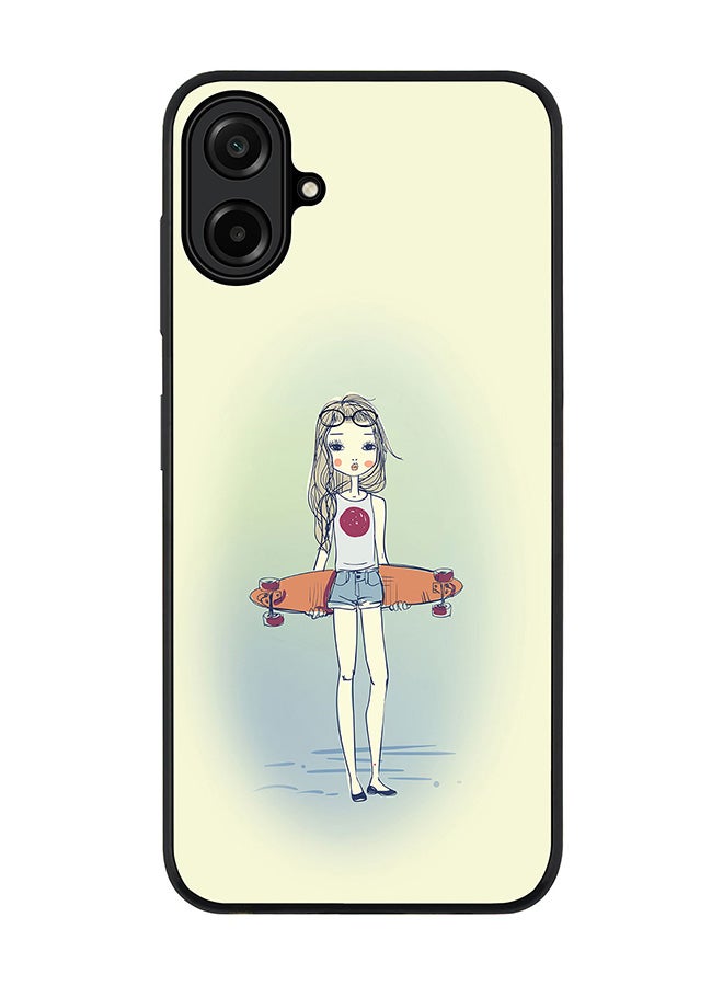 Stylizedd For Samsung Galaxy A07 4G Case,Slim fit Camera Protection, Shockproof Thin Phone cover  - Skater Girl