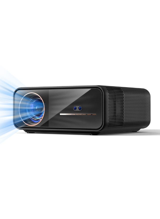 4K Portable Projector 1000 ANSI Lumens Native 1080P FHD Smart Android OS Built-in Apps Auto Focus WiFi Bluetooth 300 Inch Display Indoor Outdoor Home Theater Office Use - Image 2