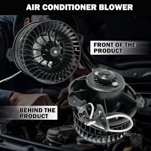 Aspligo 700070 AC Heater Blower Motor Fan Front Fit for Chrysler Pacifica 2004-2008 ，Town & Country 2001-2007 ，Voyager 2001-2003， for Dodge Caravan Grand Caravan 2001-2007 ，75739, 4885475AB, 4885475AC - Image 2