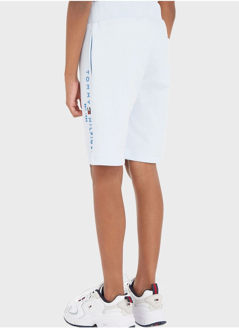 TOMMY HILFIGER - Youth Essential Sport Shorts - Image 1