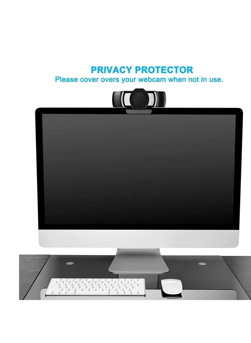 كابتن تيك Webcam Privacy Cover, Shutter Protects Lens Cap Hood Covers with Strong Adhesive, Protecting Privacy and Security for Logitech HD Pro Webcam Stream Webcam - Image 2