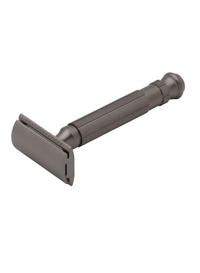 Pearl Shaving Double Edge Safety Razor L-55 (Close Comb) Graphite Black - Image 2