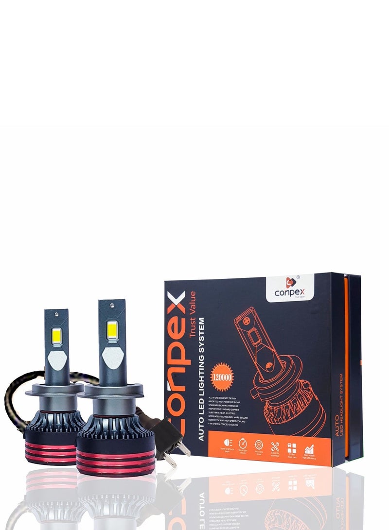 Conpex M8 Pro H7 led Headlight Bulbs Conversion Kit  - Image 1