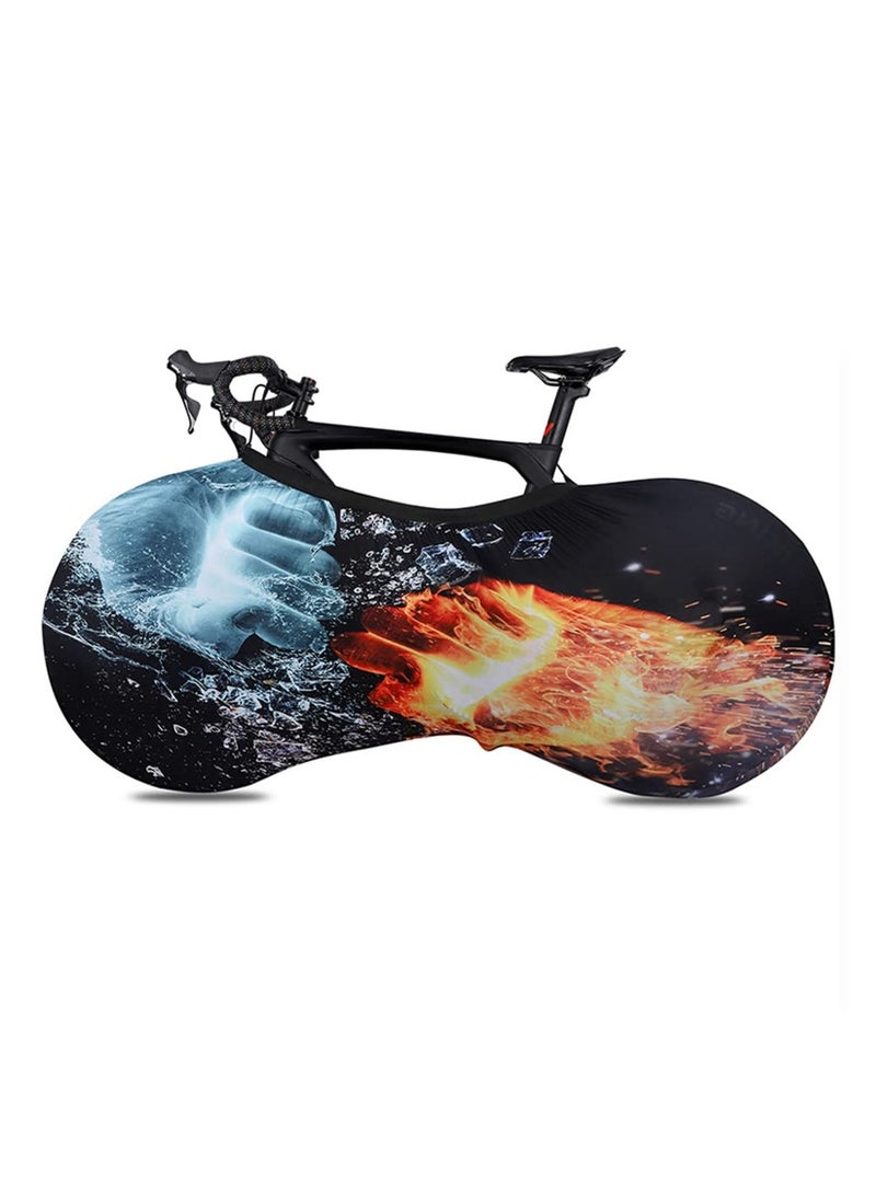 Arabest - Bike Wheel Cover, Outdoor Indoor Anti-dust Scratch-Proof Bike Cover, Washable High Elastic Bicycle Wheel Cover, Bike Tire Cover for Mountain, Road, MTB Bikes - Image 1