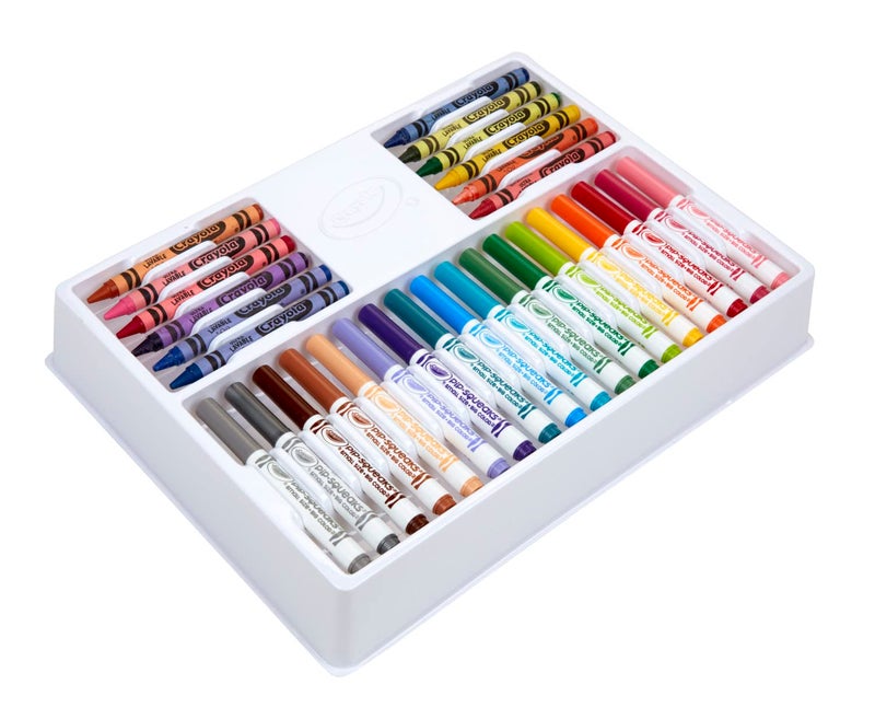 Crayola Dinosaur 5-in-1 Art Kit for Kids, Dinosaur Toys, Kids Art Set, Dinosaur Gift for Boys & Girls, Ages 4+ - Image 4