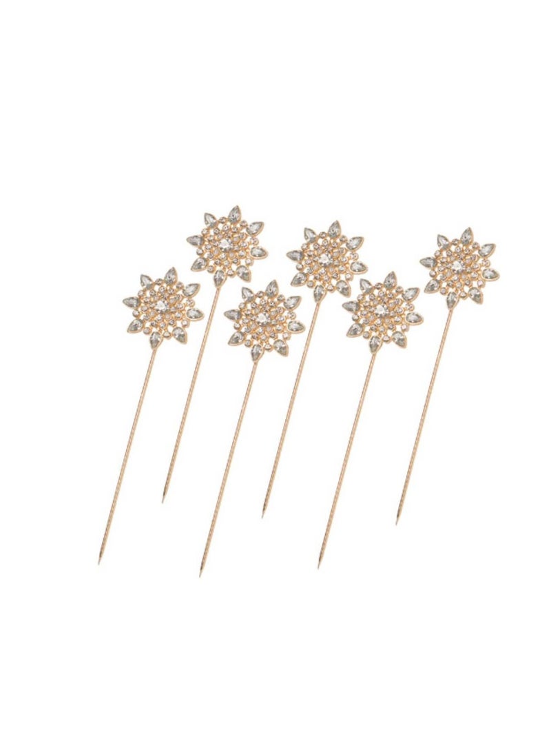 بوكيه دبابيس بوكيه جولد ستاربرست 6 قطع - Image 2