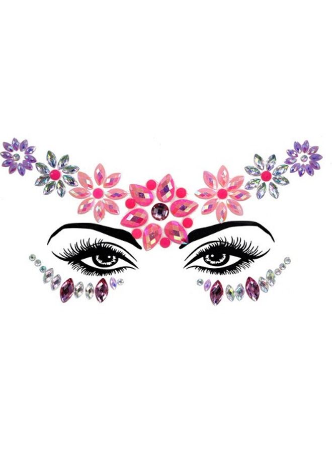 ملصقات تاتو كريستاليه للوجه - Image 1