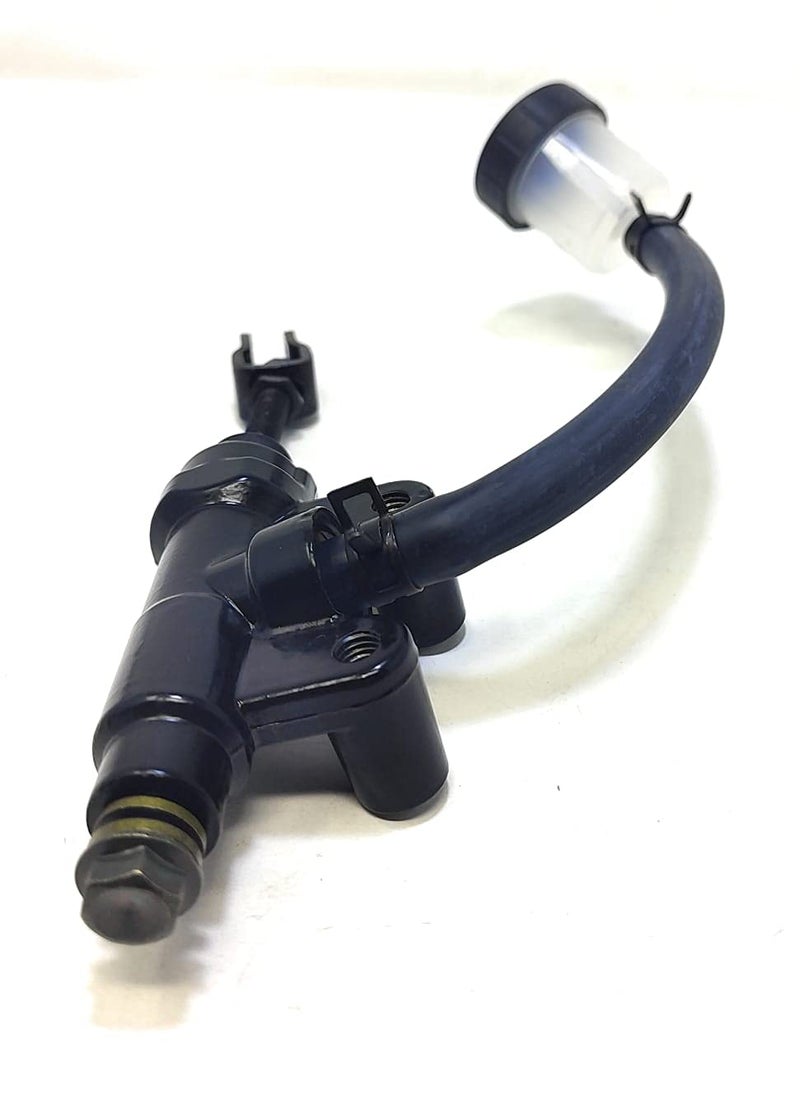 TRP TRADERS ® Rear Disc Brake Master Cylinder Assembly for TVS Apache RTR 160 | RTR 160 4V | RTR 180 | RTR 200 | RTR 200 4V (with Pipe) - Image 2