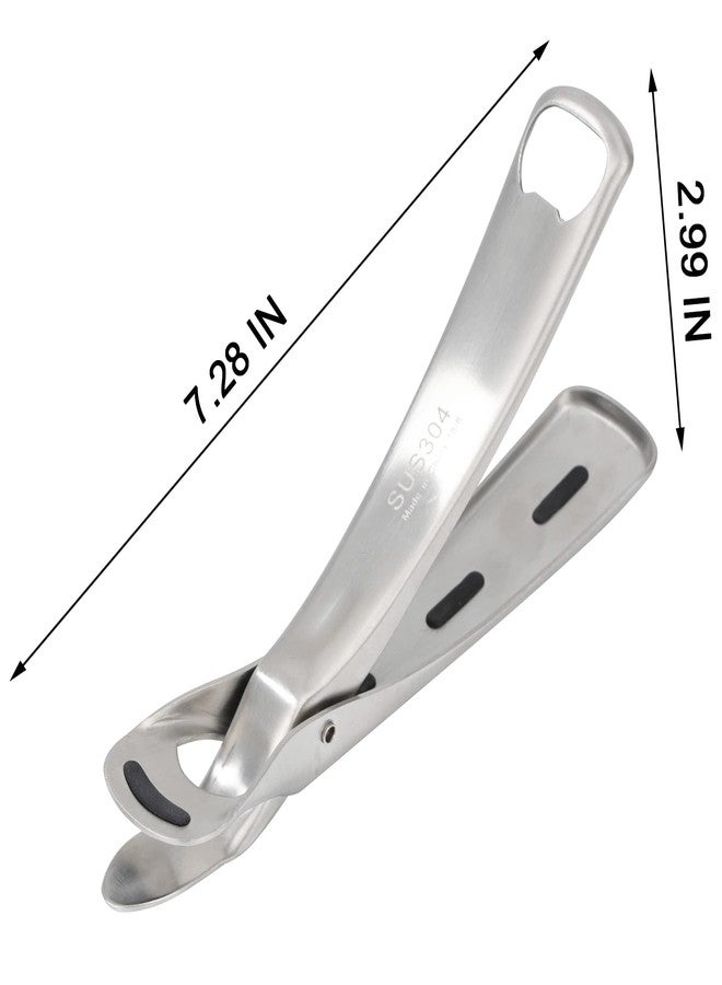 Obsoorth Non-Scalding Bowl Gripper Clip for Lifting Plate Dishes Stainless Steel Anti-Hot Clamp Kitchen Retriever Tong from Pressured Cooker Microwave Oven Air Fryer, Black - Image 3