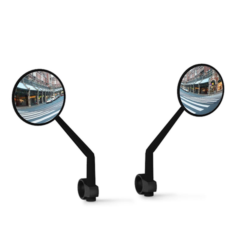 Rearview Mirror: 20mm Max Handlebar Fit - Clear Rear Reflection Rearview Mirror for Xiaomi M365 Scooter - Image 5