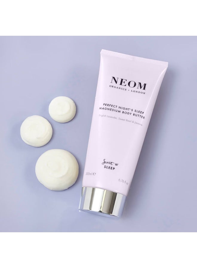 نيوم زبدة الجسم المغنيسيوم للنوم المثالي من نيوم أورجانيكس لندن، 200 غرام - Image 3