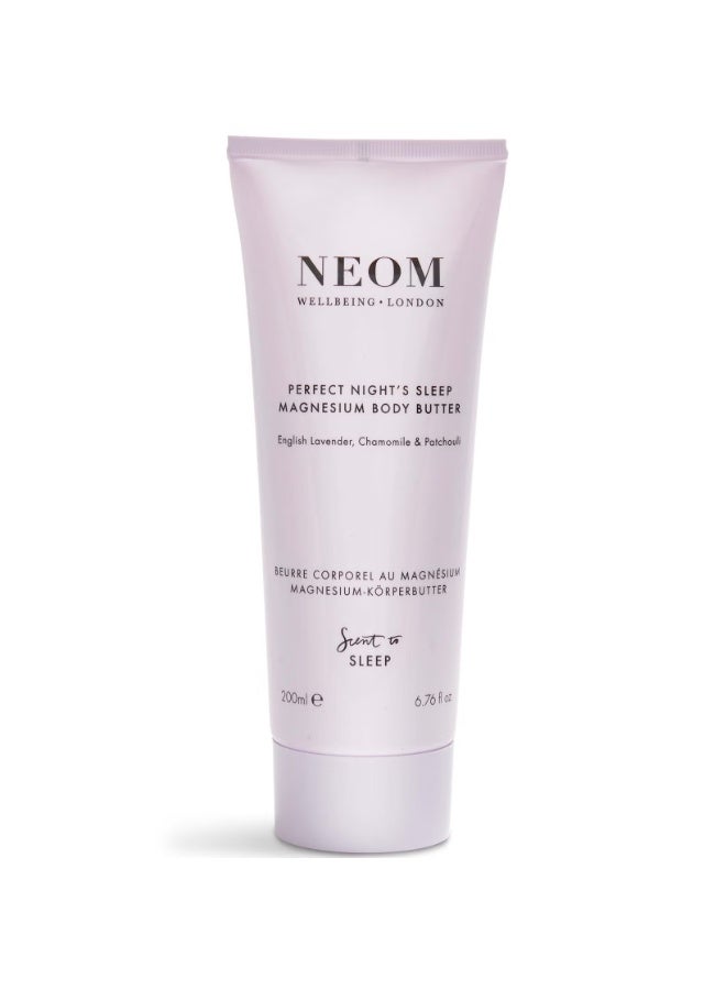 نيوم زبدة الجسم المغنيسيوم للنوم المثالي من نيوم أورجانيكس لندن، 200 غرام - Image 1