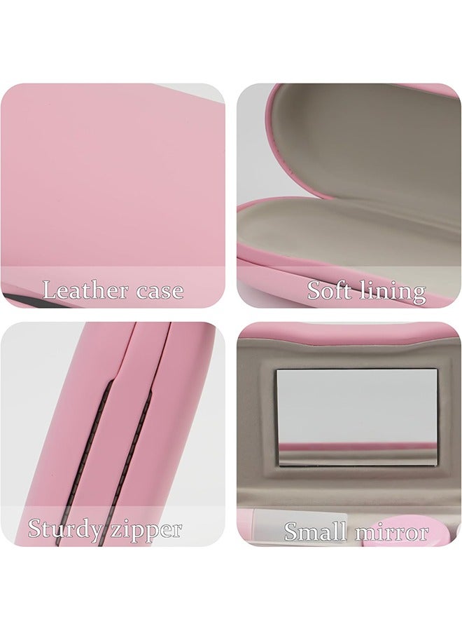 حافظة نظارات، علبة عدسات لاصقة محمولة مزدوجة الجوانب، متعددة الاستخدامات، مع أداة. - Image 3