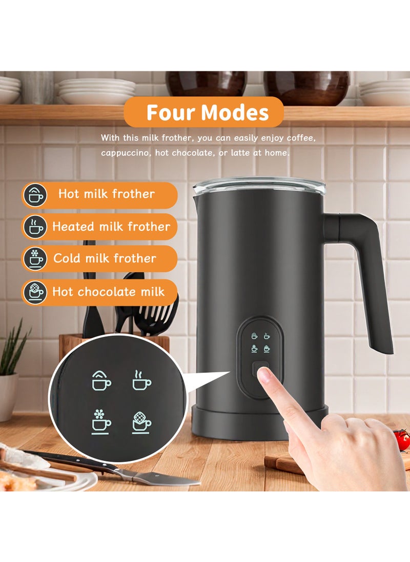 Magic Park Milk Frother 4 in 1 Electric Milk Steamer 400W Automatic Hot and Cold Foam Maker  - Image 2