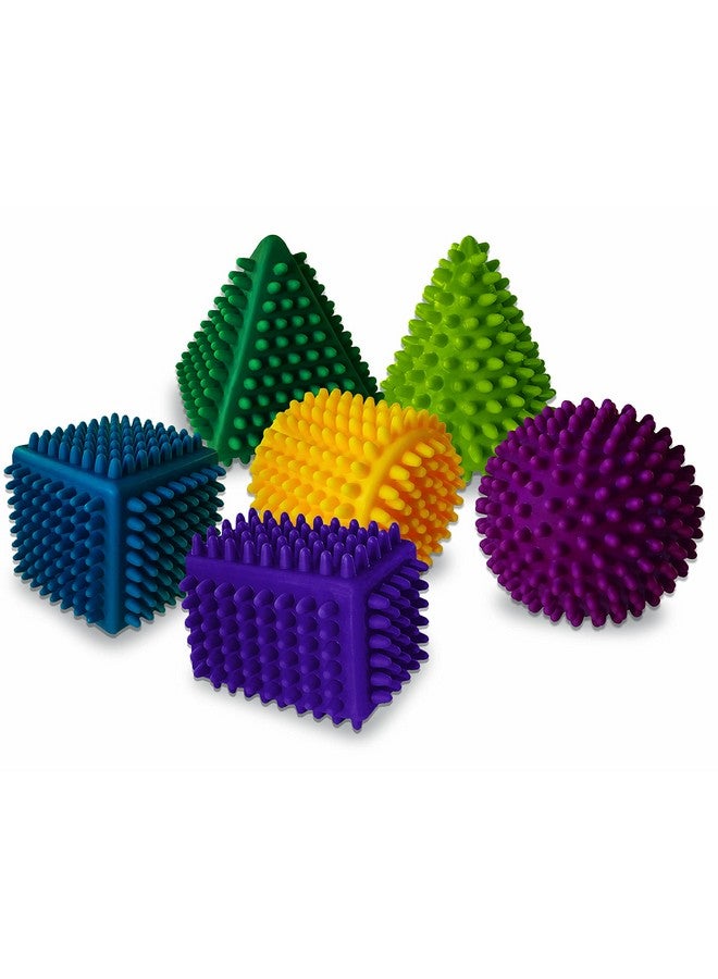 Hedstrom Infant Sensory Shapes, 6 Pack, Multi-Color - Image 1