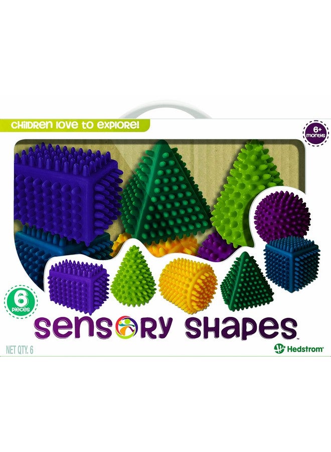 Hedstrom Infant Sensory Shapes, 6 Pack, Multi-Color - Image 2