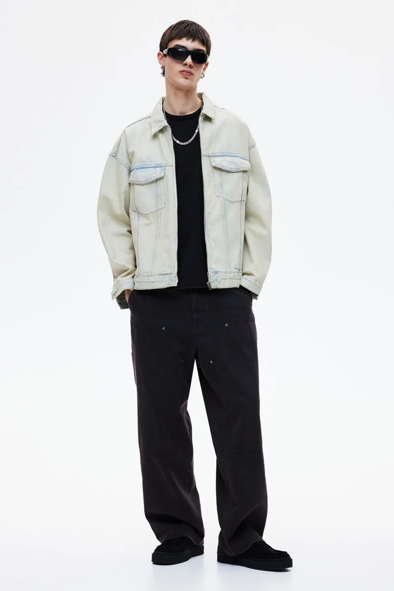 H&M Baggy Fit Carpenter trousers