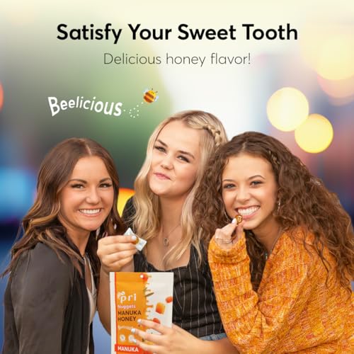 PRI Manuka Honey Nuggets  Natural Honey Hard Candy Individually Wrapped No Corn Syrup Gluten Free Simple Ingredients Made in New Zealand 3 oz Bag - Image 5