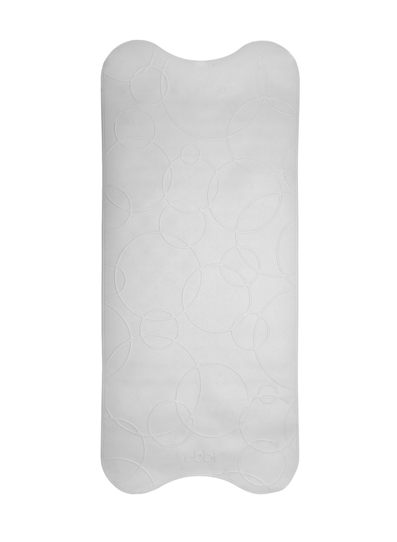 ubbi حصيرة حمام رمادية - Image 1