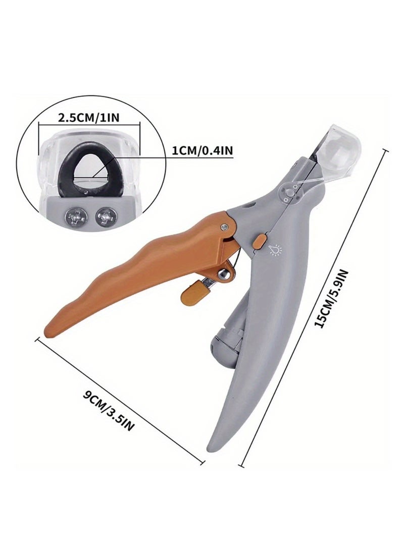 Precision LED Pet Nail Clippers - Safe u0026 Easy Scissors Design for Cats u0026 Dogs - Professional Grade Toe Claw Cutter - High-Quality Grooming Essential for Small u0026 Large Pets - Image 5