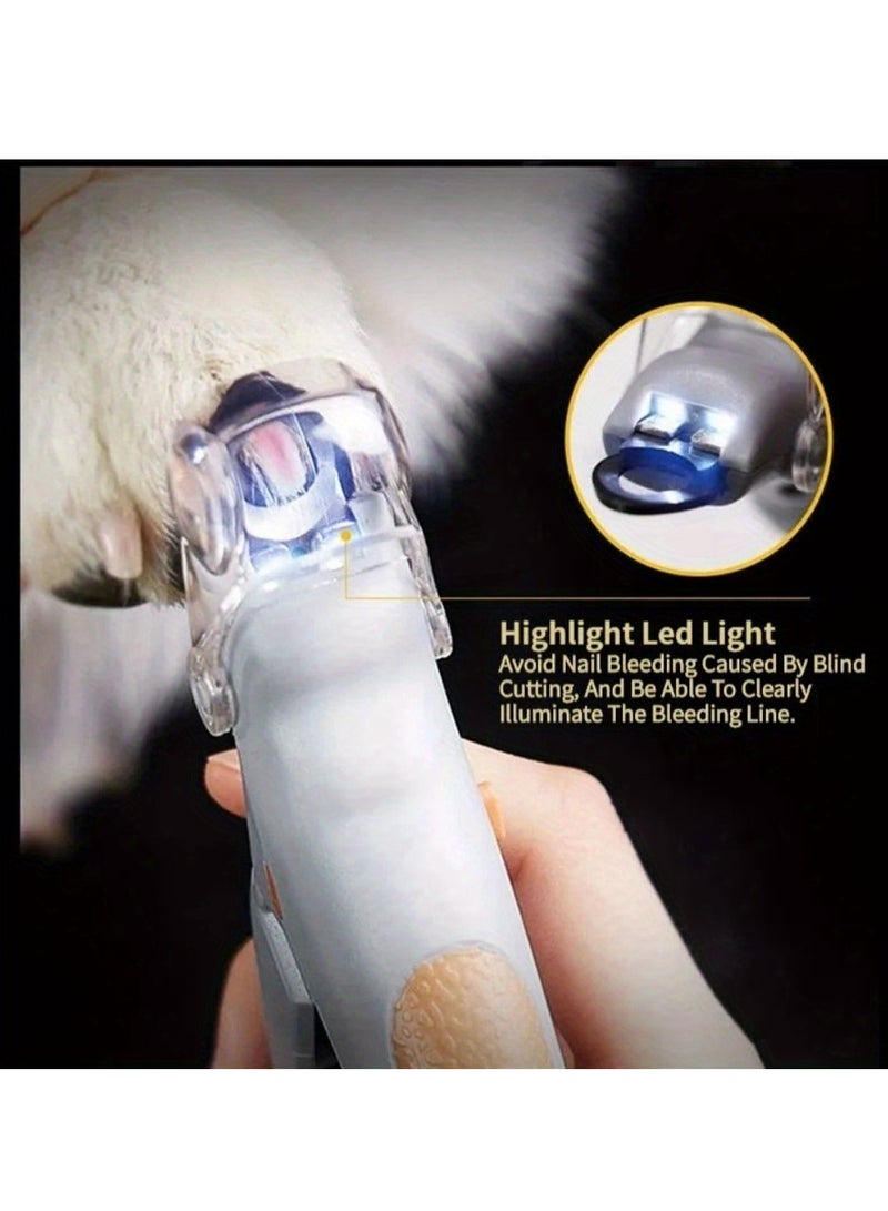Precision LED Pet Nail Clippers - Safe u0026 Easy Scissors Design for Cats u0026 Dogs - Professional Grade Toe Claw Cutter - High-Quality Grooming Essential for Small u0026 Large Pets - Image 4