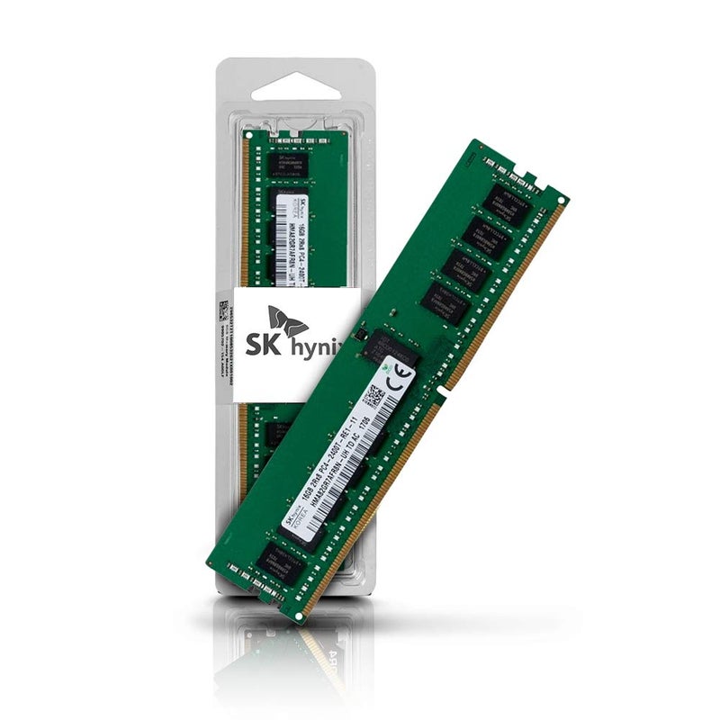 SK Hynix هايكس 16 جيجابايت DDR4 PC4-19200 2400MHZ ECC REG DIMM نموذج HMA82GR7AFR8N-UH - Image 1