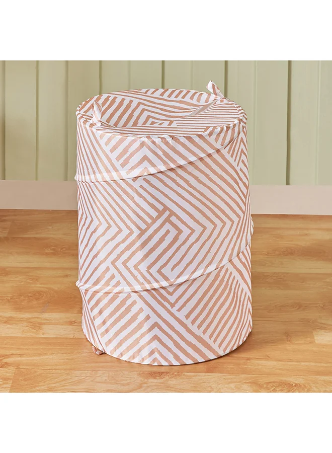 Home Box Ella Printed Laundry Hamper 42 x 55 x 42 cm
