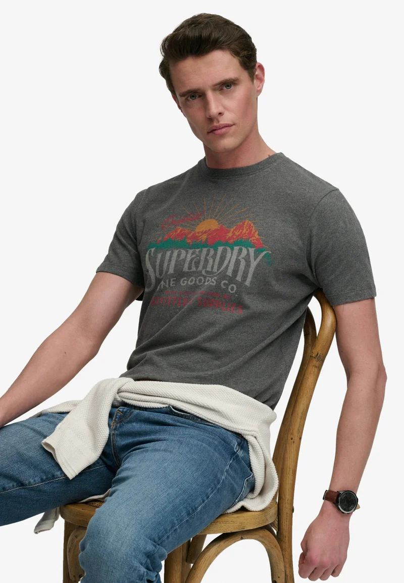 Superdry  Outdoors Mountain Relaxed T-Shirt for Men | Best Price UAE