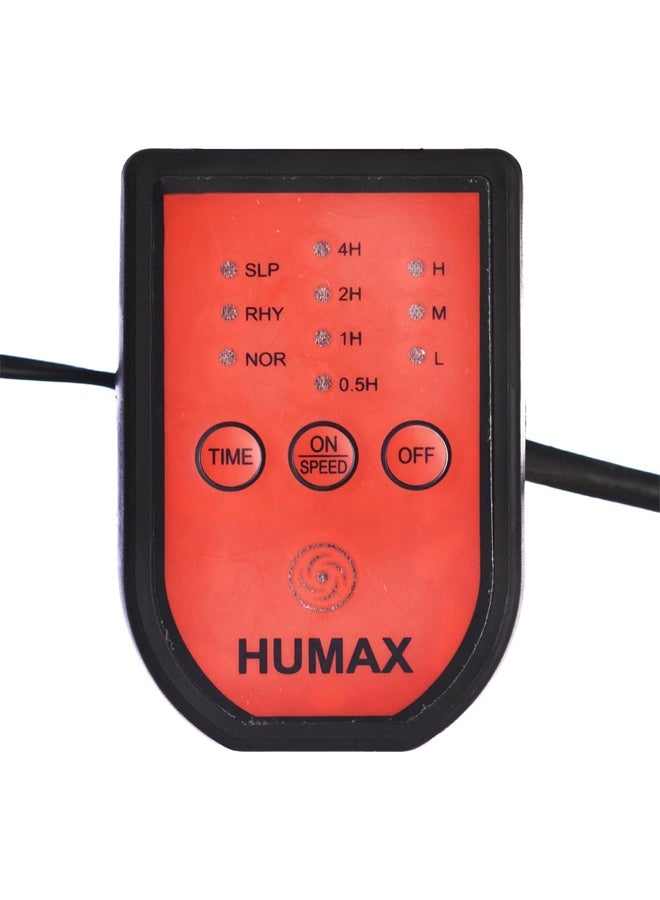 هيوماكس مروحة استاند 18 بوصة ريشة معدن بالريموت كنترول - Image 3