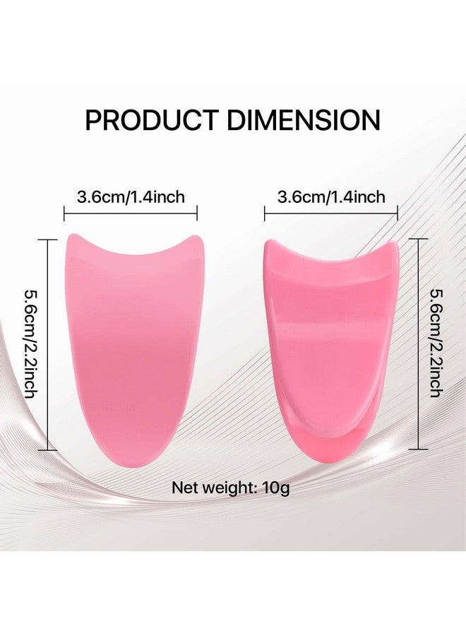 Miuffue Eyelash Applicator Tool 35Mm Width Lash Applicator Clip, 1Pcs Eyelash Tweezers For False Lashes, Pink - Image 3