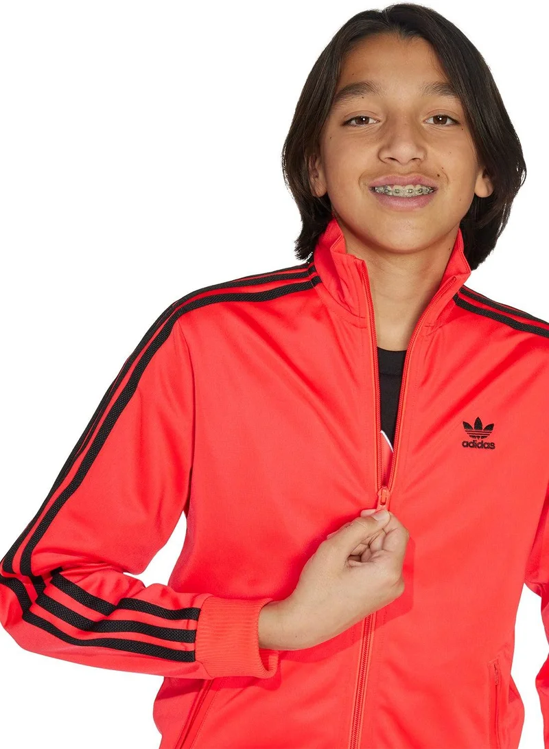 adidas تراك توب أوريجينالز للأطفال - أحمر