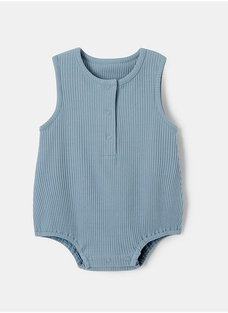 New Baby Sleeveless Pajamas Thin Baby Vest Pure Cotton Blue - pzsku/ZD79B6E1CB01DF7541F03Z/45/_/1687782351/56926f13-0422-42b3-a873-6f7d8e6365d6