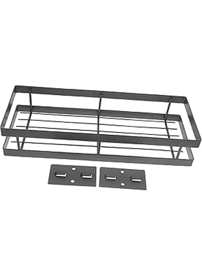 Self Adhesive Iron Sponge Holder Wall Mount Kitchen Bathroom Storage Rack Space Saver - Image 1