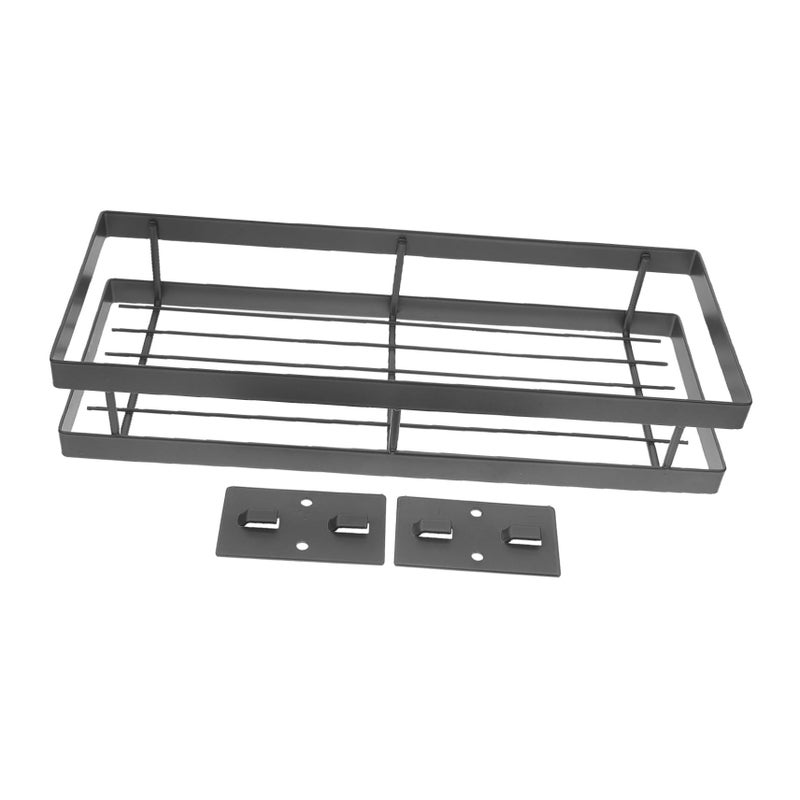 Self Adhesive Iron Sponge Holder Wall Mount Kitchen Bathroom Storage Rack Space Saver - Image 2